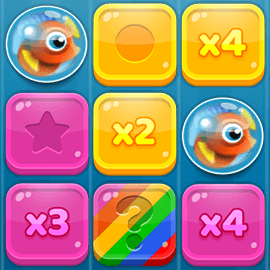 パズルゲーム|海の中のおさかなパズル