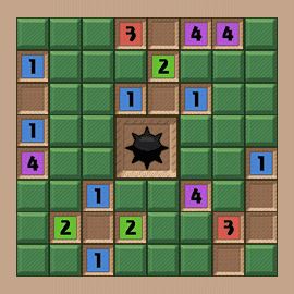 パズルゲーム|マインスイーパガーデン