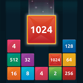 パズルゲーム|2048ドロップパズル