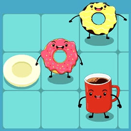 パズルゲーム|コーヒードーナツパズル