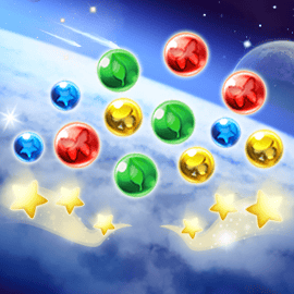 パズルゲーム|バブルスカイシューター