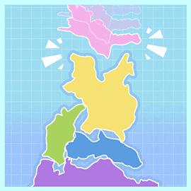 パズルゲーム|都道府県頂上タワーバトル
