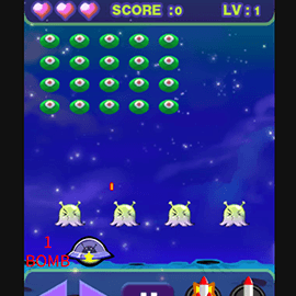 シューティングゲーム|撃エイリアン