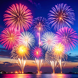 パズルゲーム｜花火ファンタジア