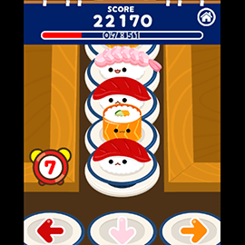 アクションゲーム｜すしパーティ