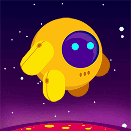 アクションゲーム｜くるくるスペースジャンプ